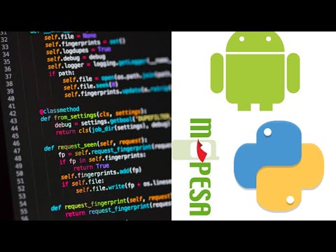 Python coding on Android. A program that works exactly like the M- pesa system.Run python on Android