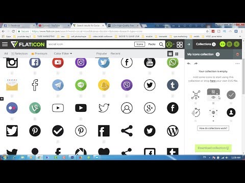 how-to-download-social-icon-free-(-flaticon-vector-icon-use)