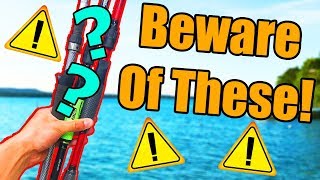 Top 3 Worst Fishing Rod Brands! (WATCH BEFORE BUYING!)
