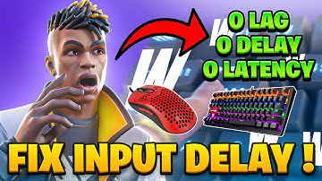 🔧 Valorant Input Lag Fix in 2021 | Low Latency Valorant | Reduce Input lag
