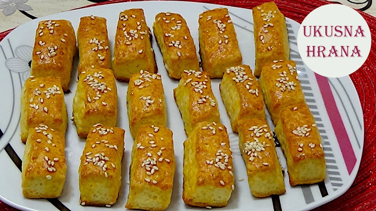 Slani štapići sa susamom – Salty sticks with sesame seeds