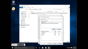 Make a Windows share