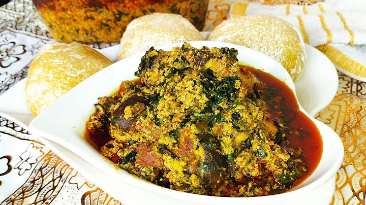 EGUSI SOUP WITH THREE VEGETABLES/FRIED EGUSI SOUP/PARTY EGUSI SOUP/ HOW TO COOK  EGUSI SOUP