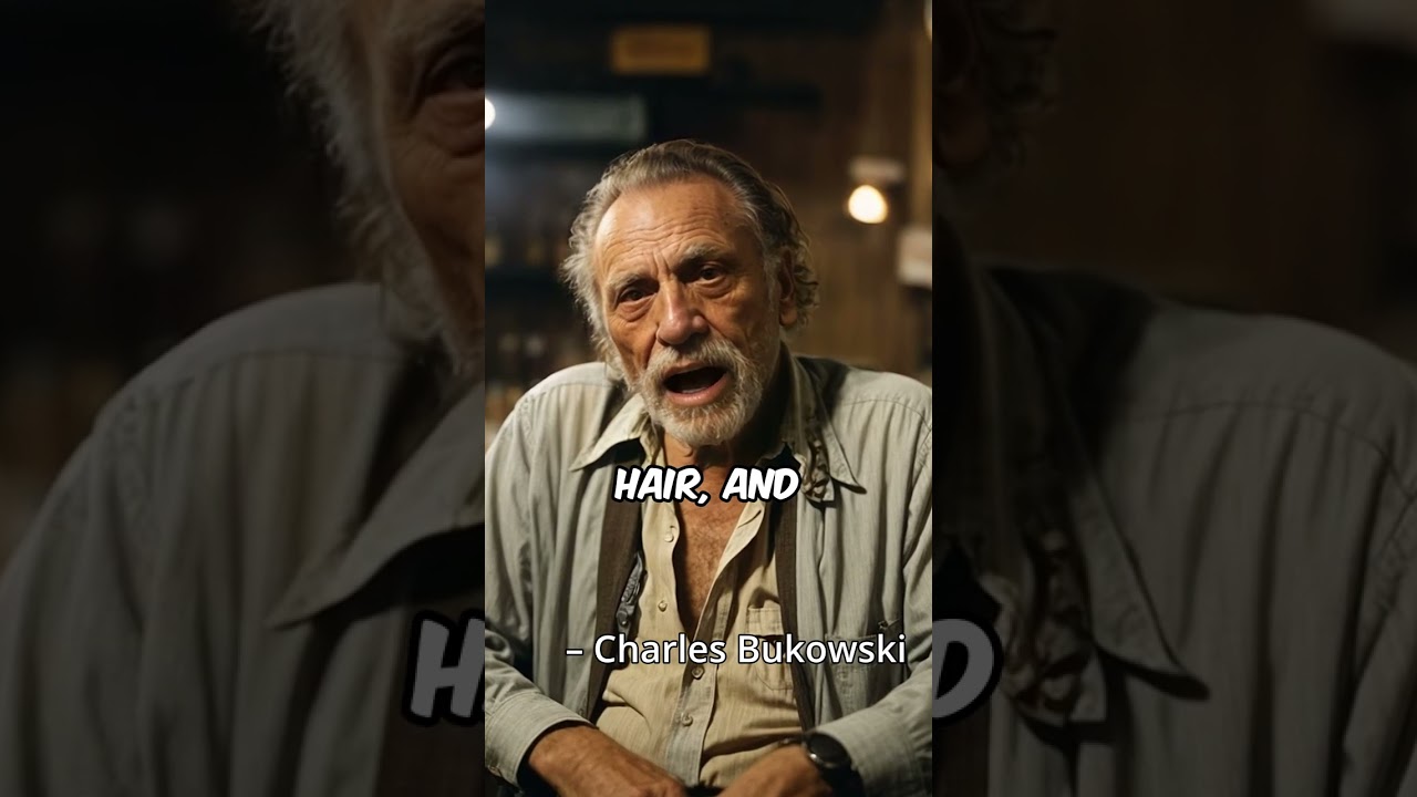 Charles Bukowski: "Question forced conformity"  