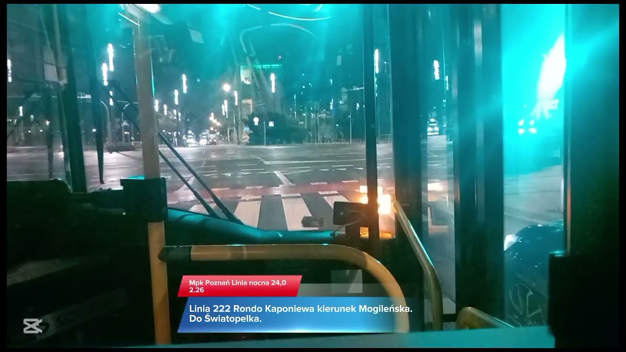 Linia 222 fragment trasy, Rondo Kaponiera,Światopelka 24.02.26
