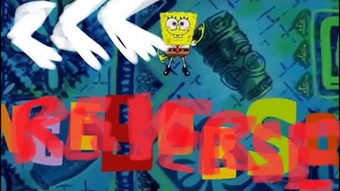 Spongebob Theme Song, but it’s reversed