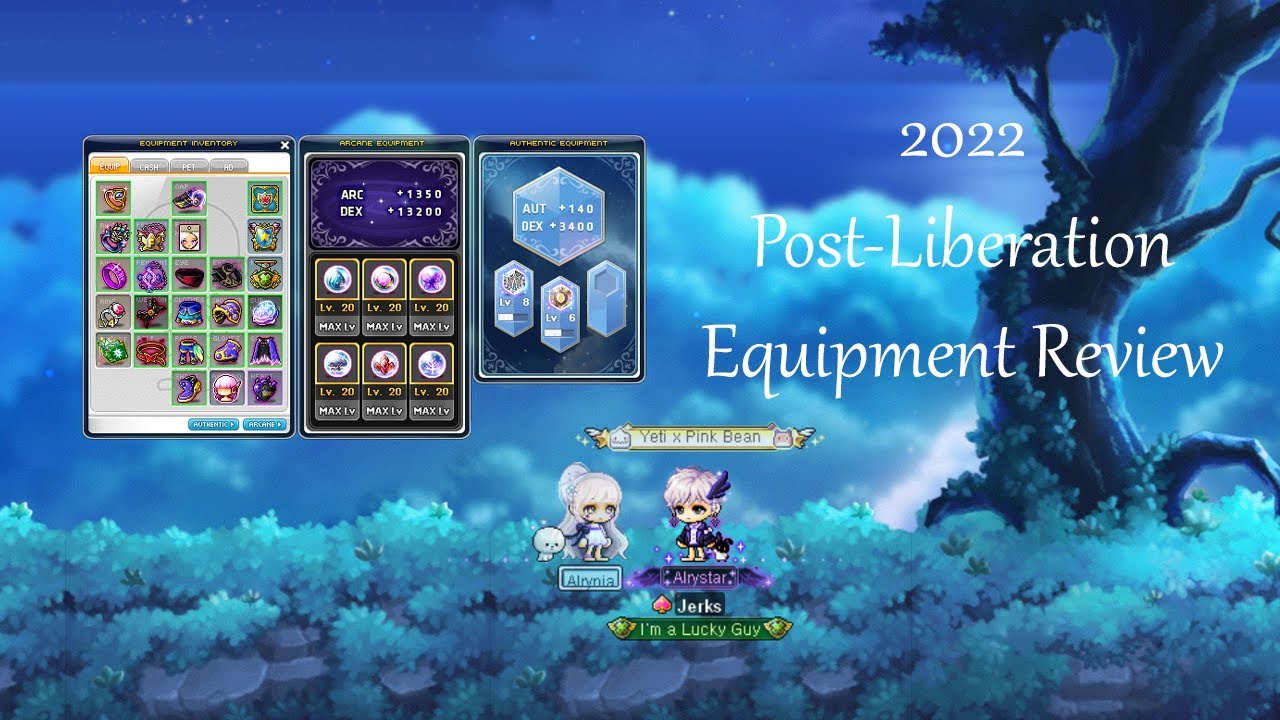 [MapleSEA Draco Pathfinder] 2022 Post-Liberation Equipment Review ...