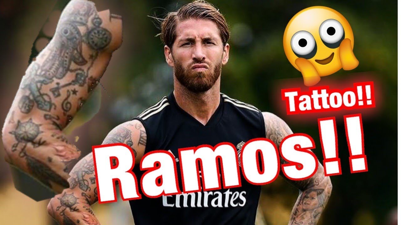 Sergio ramos,tattoo breakdown,meaning and everything. - YouTube