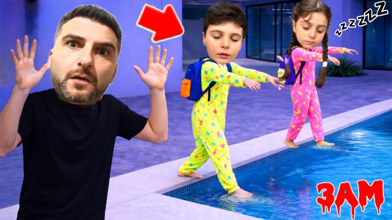 UTKU ASEL GECE 3’TE UYURGEZER OLDU EVDEN ÇIKIP OKULA GİTTİLER EYVAH NEREDELER ??