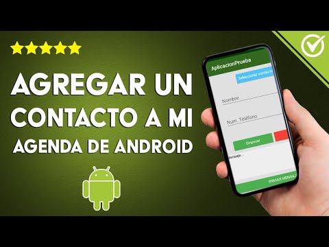 ¿Cómo agregar un contacto a mi agenda de ANDROID? - El tutorial más sencillo y rápido