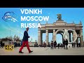 [4K] Travel to Moscow of Russia and Explore VDNKH with Michael as Your Tour Guide 🇷🇺