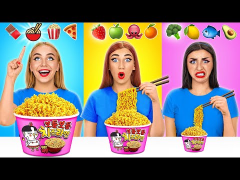 Emoji Gıda Meydan Okuma | Büyük, Orta veya Küçük Gıda Multi DO Challenge