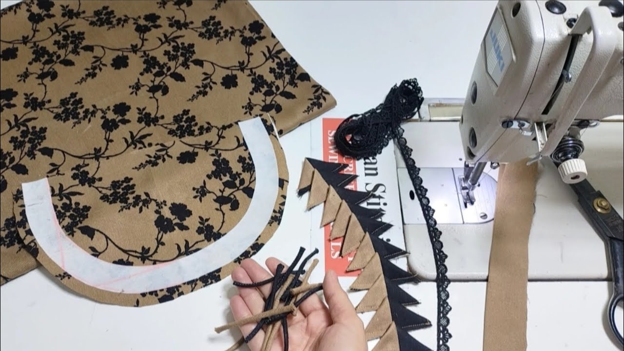 New Latest Neck Design With Boot Piping & Dori Loops | New Pakistani Gala Design 2025