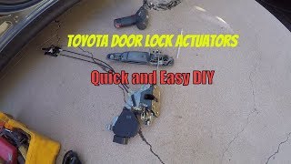 Lexus IS300 Door Lock Actuator DIY. Fixing door locks that do not work! Car vlog installation
