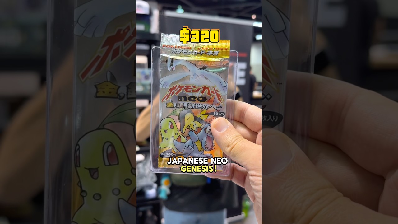 japanese pokemon neo genesis booster box Pack Factory Sealed Vintage 1999 Neo Genesis Booster Box [1st