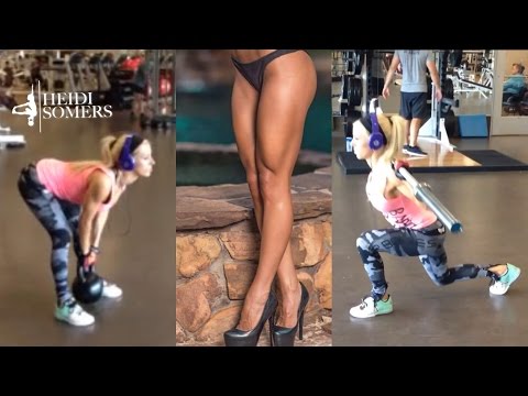 NPC Prep (): LEG WORKOUT, DINNER, & AMAZE JUMP