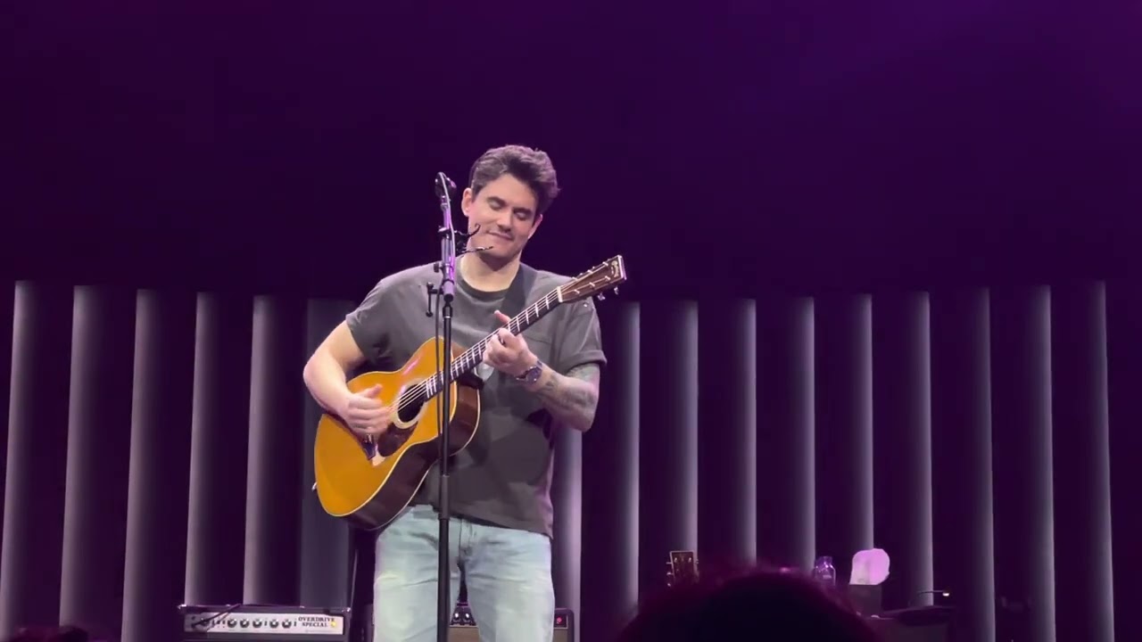 John Mayer - Stop This Train Acoustic Solo MSG 3/15/23