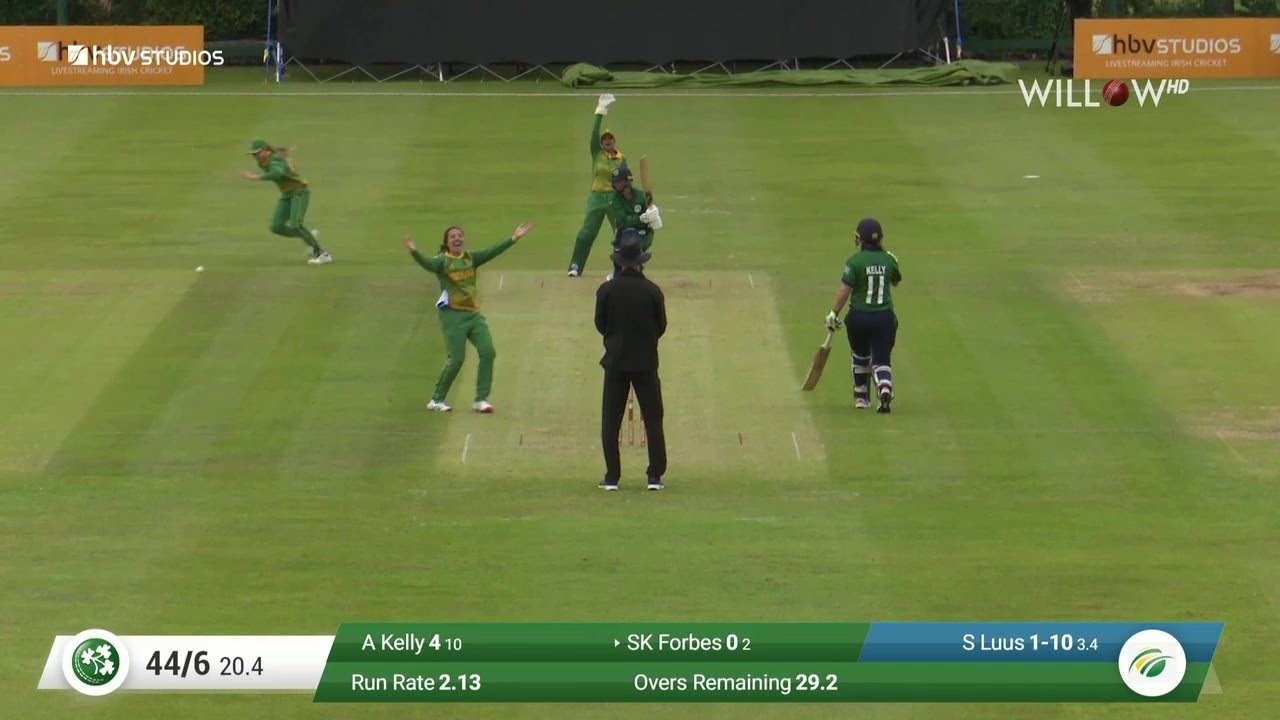 Sune Luus 3 wickets vs Ireland Women | 1st ODI, Ireland Women vs South Africa Women