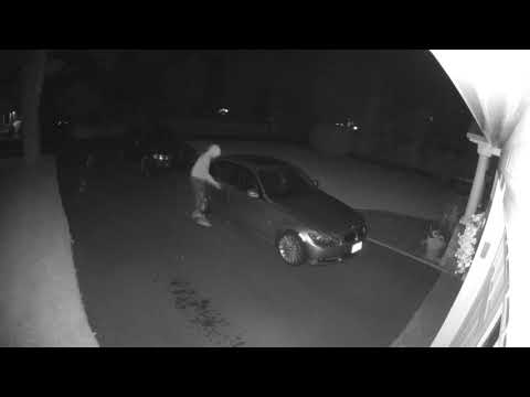 Suspects Caught On Video Attempting To Break Into Cars In Driveway Of New Canaan Home