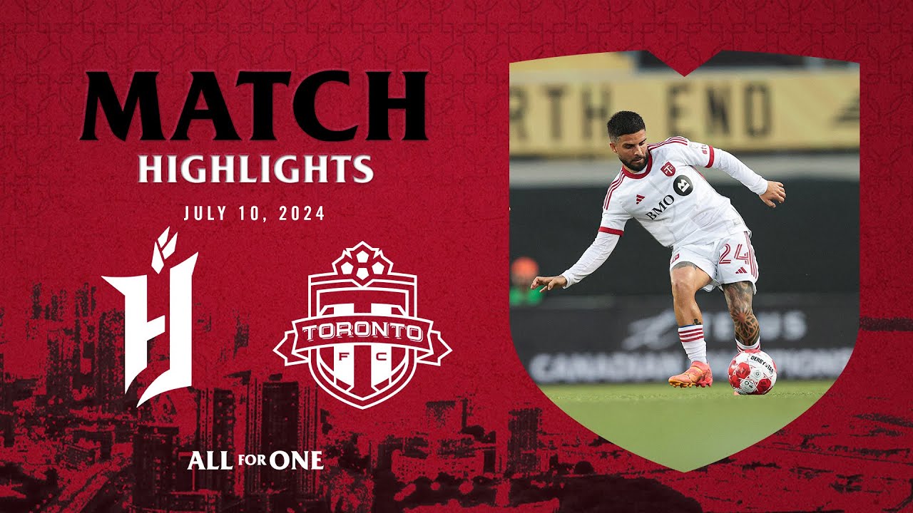 Tfc Forge MATCH HIGHLIGHTS: Toronto FC vs. Forge FC | July 10, 2024 - YouTube