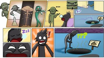 300 Zombie Chapter 5 The Lab Level 81-85 Stickman Zombie Shooter android game