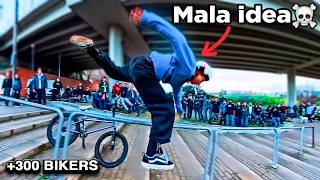 +300 BIKERS vs THE STREETS OF BARCELONA 🧨 BMX MEETUP LUS 2025