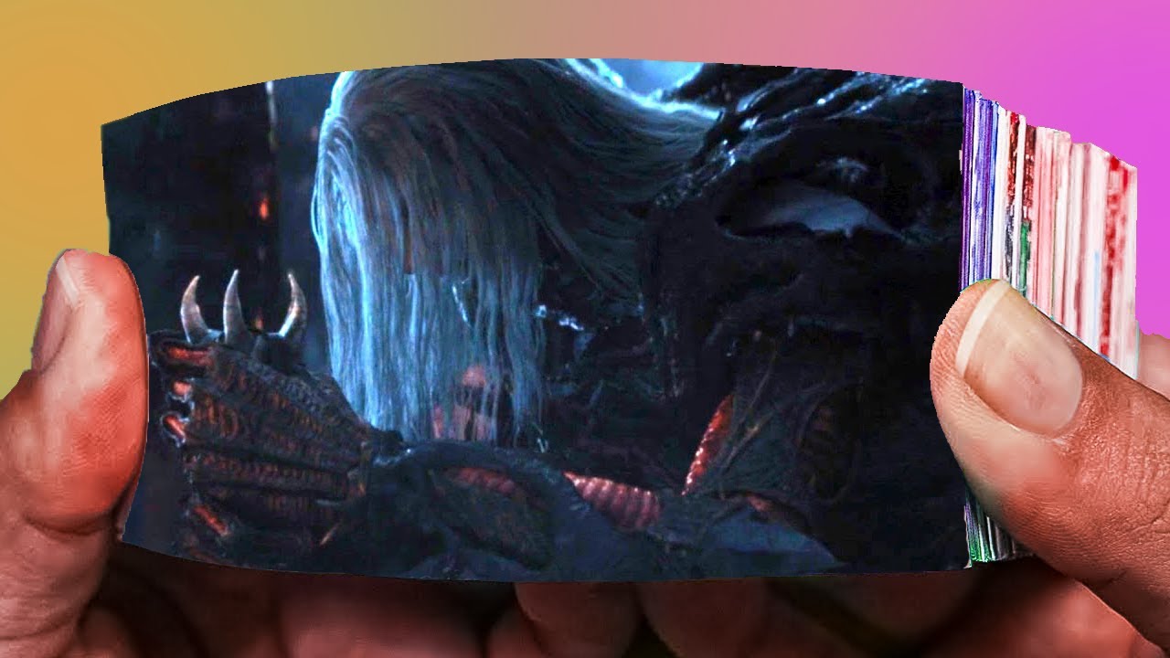 Venom The Last Dance (2024) - Knull, God of the Void Scene  "Flipbook"