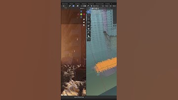 #shorts How to create an Epic Last of Us Environment in Blender - Timelapse in Eevee