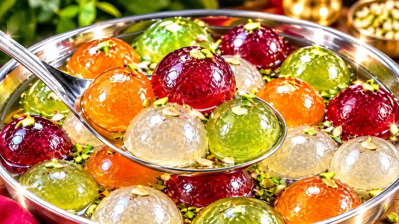 rasgulla recipe mini rasgulla colourful - YouTube