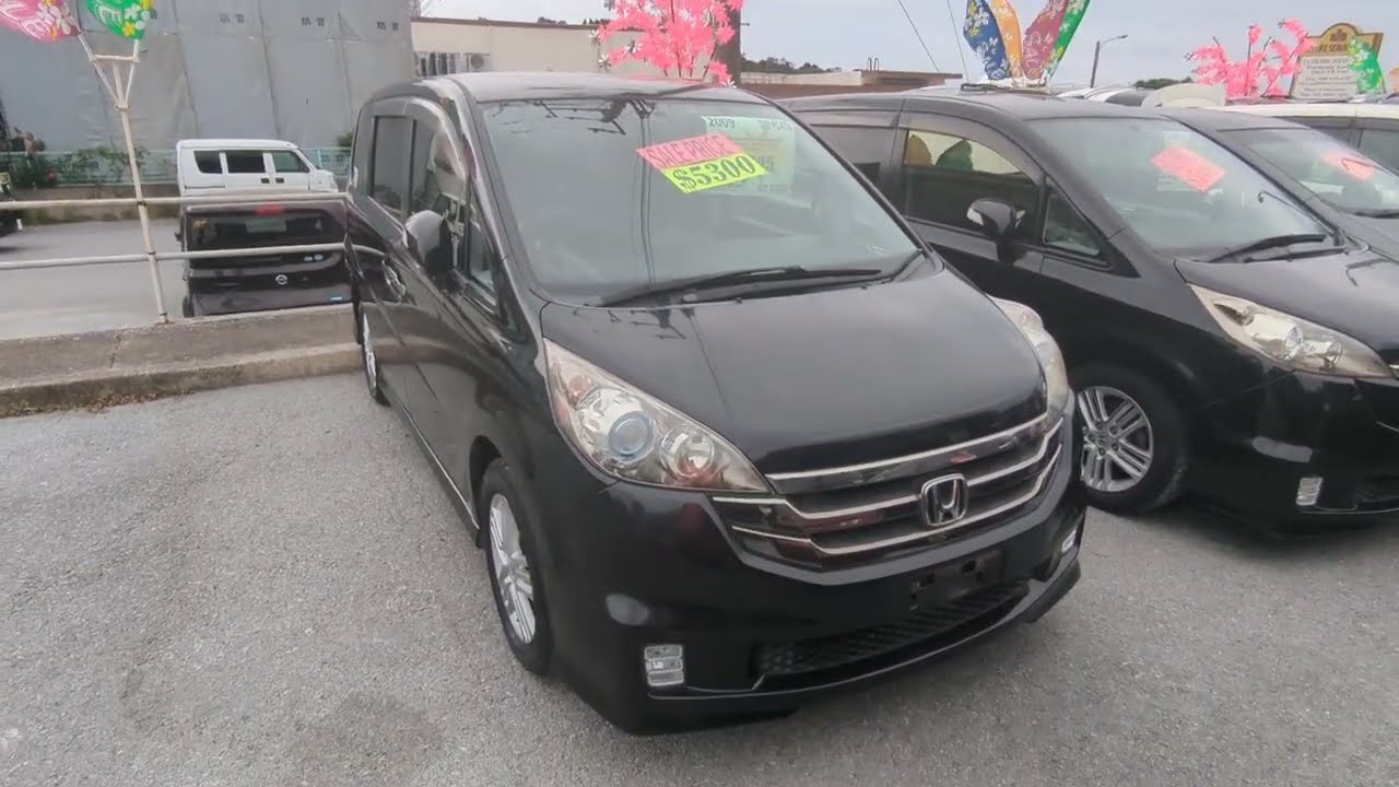 Johnny's Used Cars Okinawa - 2009 Honda StepWgn (20075)