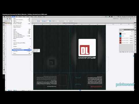 Setting CMYK mode in Illustrator - Print Document Tutorial 5/7