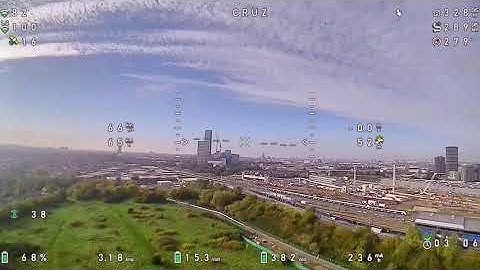 DJI Goggles Recording 5 - Heewing Ranger T-1 - FPV.WTF OSD