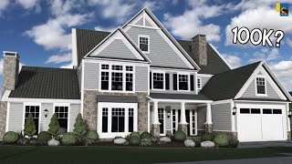 Bloxburg challenge: BUILDING A SUBURBAN WITH ONLY 100K!!! Bloxburg challenge: BUILDING A SUBURBAN WITH ONLY 100K!!!