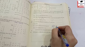 Question 10 to 13 | Exercise 3.2 Mathematical Method