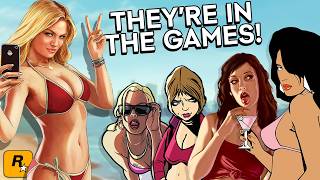 Did You Know the GTA Promo Art Girls Are in the Games?