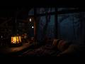 Quiet Night In A Cozy Cabin With Rainfall And Warm Fireplace For Sleep And Focus Quiet Night In A Cozy Cabin With Rainfall And Warm Fireplace For Sleep And Focus