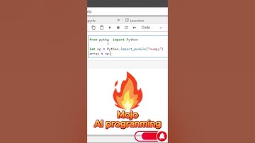 Mojo ai programming :Importing Python modules in mojo