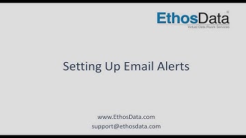 Setting Up Email Alerts