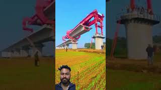 Unbelievable! 900-Ton Beams Placed With Millimeter Precision in China #engineering #facts #quran