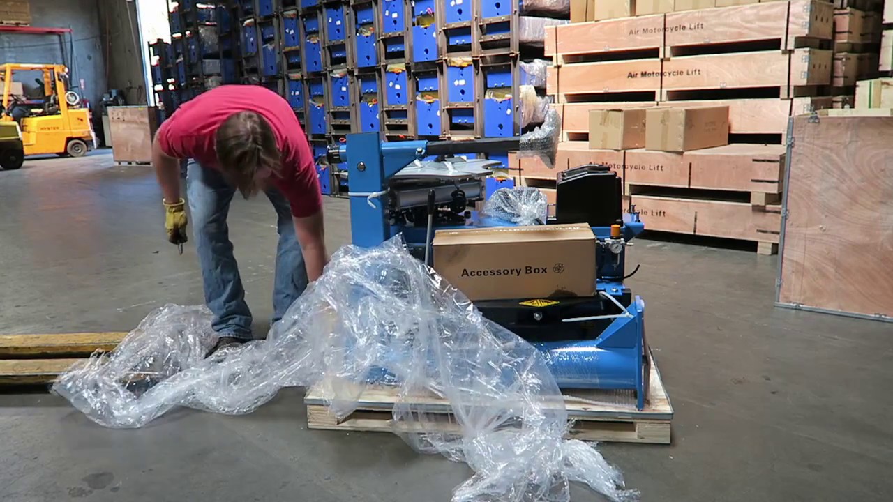Talyn Plus 1 Tire Changer Unboxing & Assembly YouTube