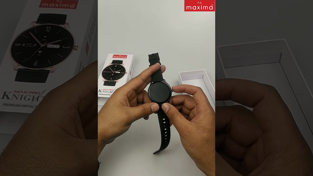MAXIMA max pro knight@video# unboxing maxima smartwatch