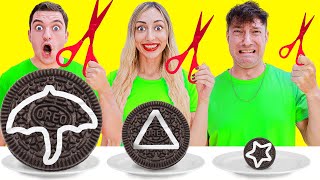 Crazy Big Vs Medium Vs Small Food Challenge Giant Vs Tiny Foods By Crafty Hype