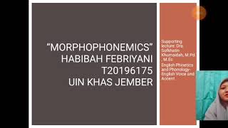 MORPHOPHONEMICS