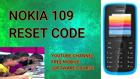 NOKIA 109 UNLOCK USER CODE  | NOKIA 109 RESET CODE WITH MIRACLE BOX, | NOKIA RESET CODE,