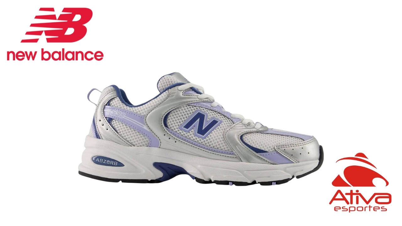 アンプルール　4点セット Tênis New Balance 530 Unissex U53052N - Ativa Esportes