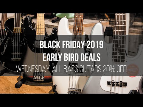 black-friday-early-bird-deals-day-3:-all-bass-guitars-20%-off!