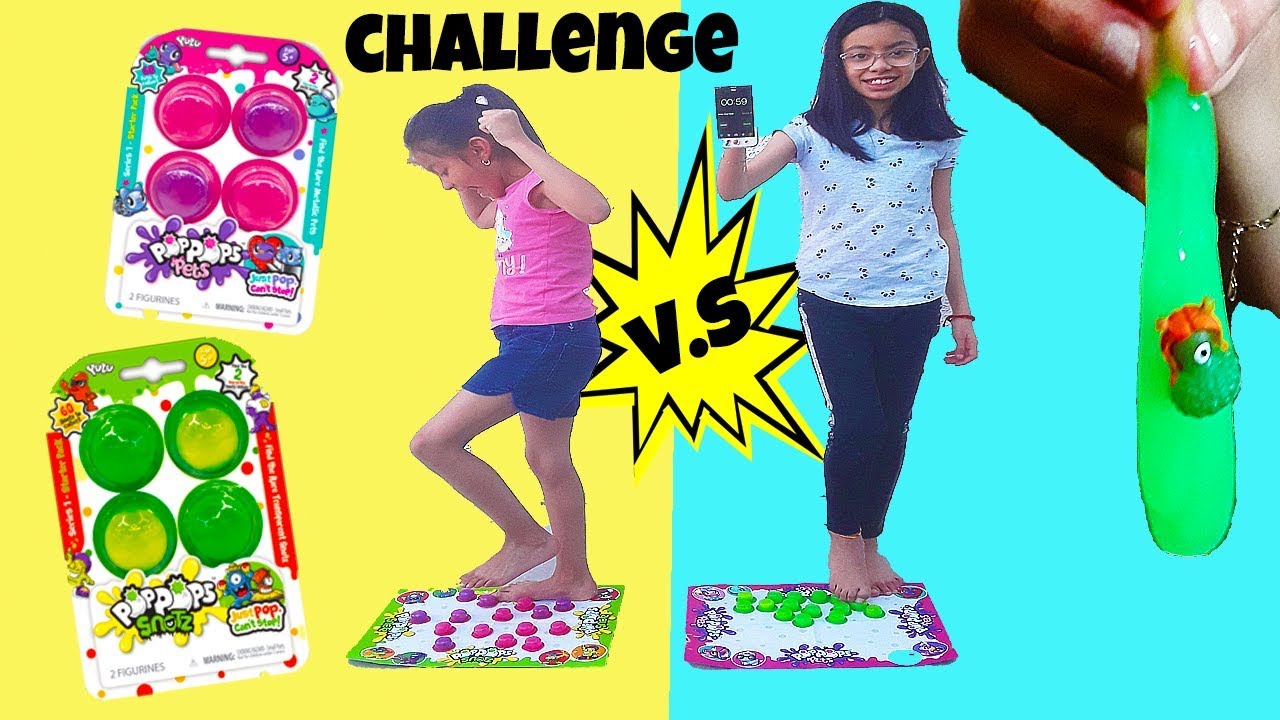 POP POP PETS WITH SNOTZ AND SLIME INSIDE WITH A SURPRISE PET WE FOUND LIMITED EDITION POP PETS