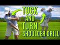 Stop Pulling Iron Shots! | Tuck & Turn Shoulder Drill