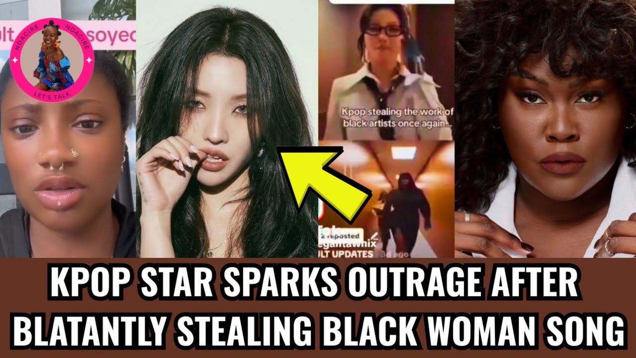 Звезда K-pop Соён вызвала возмущение после того, как нагло украла ПЕСНЮ у темнокожей женщины. Gue...