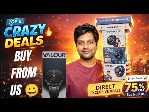 Grab Fast ๐ Giveaway at cheapest price | Top 5 Smartwatch deals | Techpoke Store | New